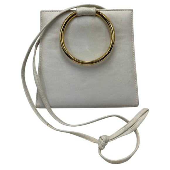 Saks Fifth Avenue Small Crossbody Bag, White - Picture 2 of 14